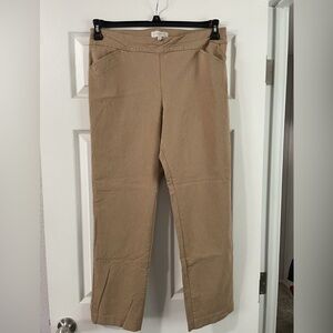 Talbots Tan Straight Leg Pants